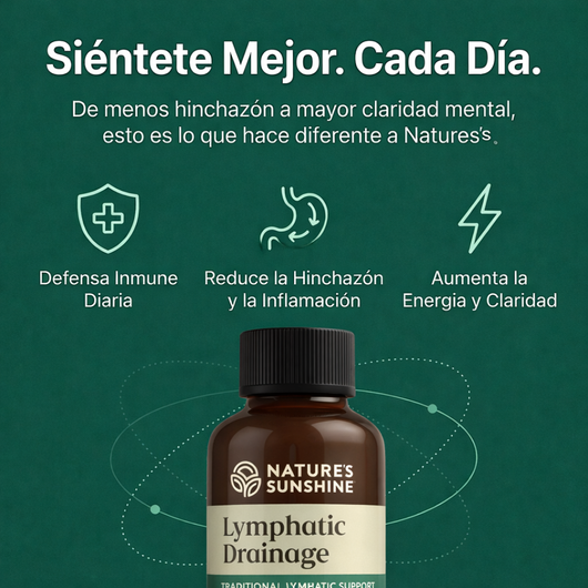 Gotas de Drenaje Linfático: Apoyo natural contra la hinchazón y la retención de líquidos (59 ML)